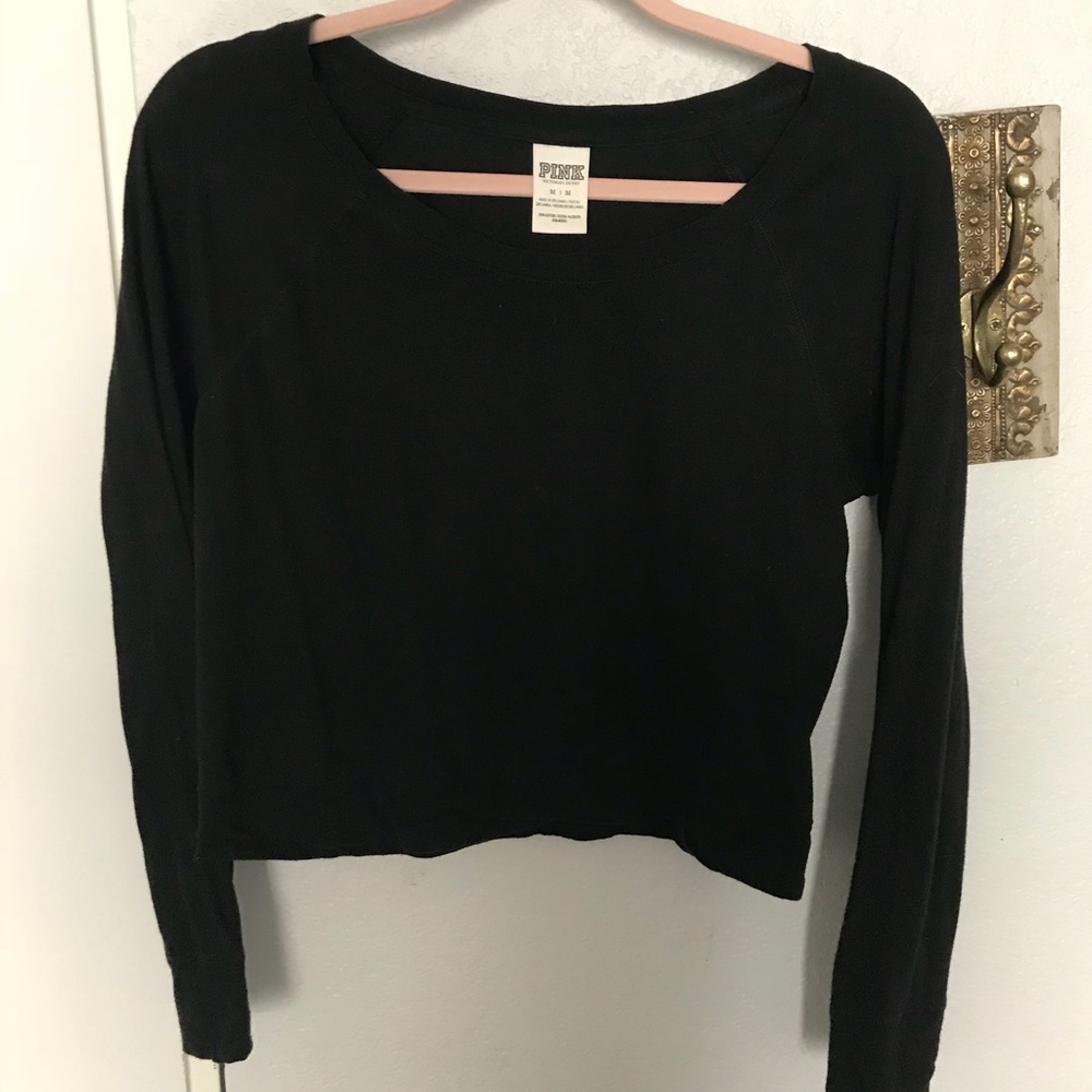 Pink by Victoria’s Secret long sleeve crop top